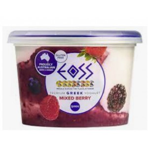 Eoss Yoghurt with Mixed Berries 500g